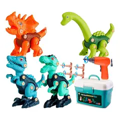 GENERICO - Juguete Didáctico Armable de Dinosaurios para Niños