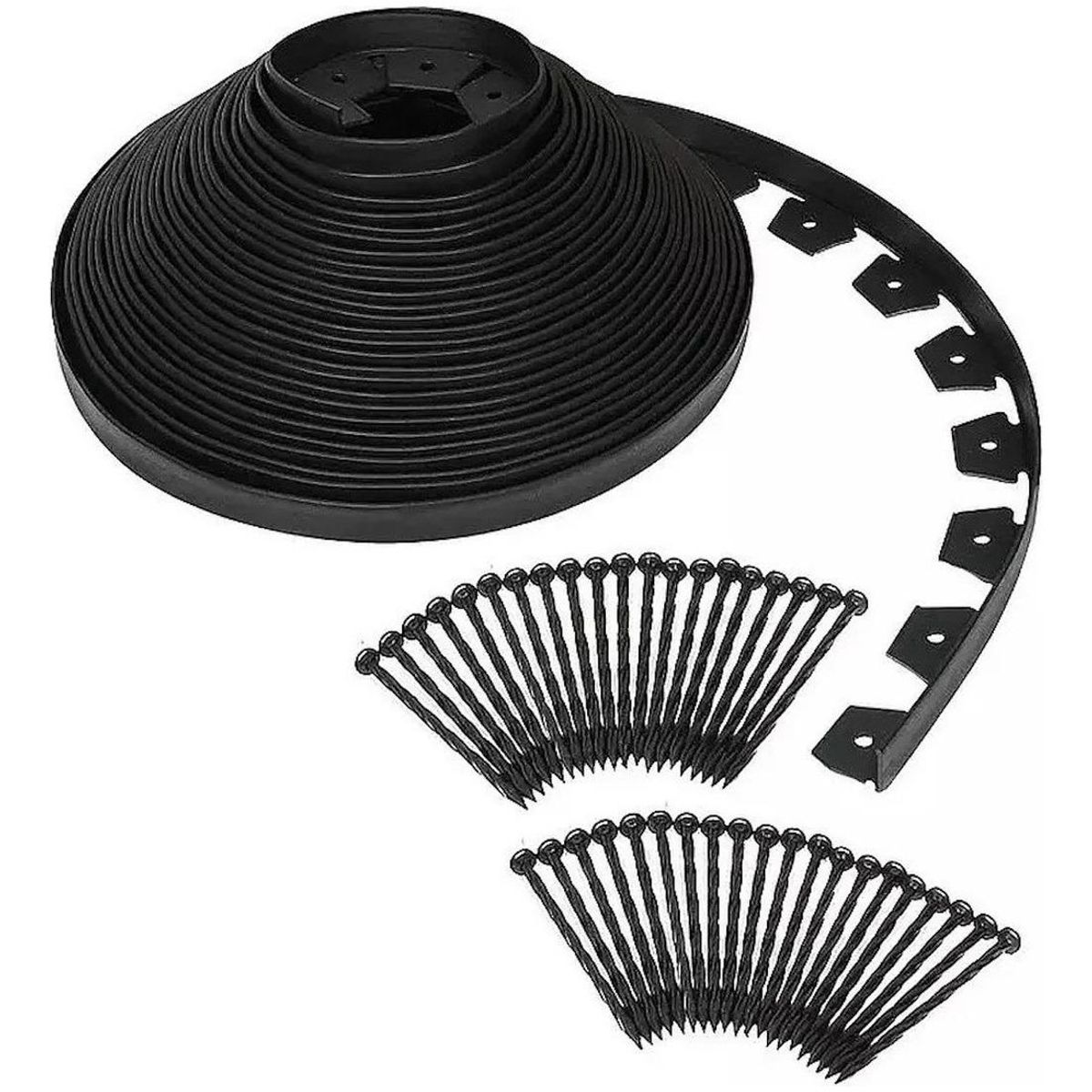 GENERICO - Limitador de Jardín Flexible de 10m para Césped y Flores