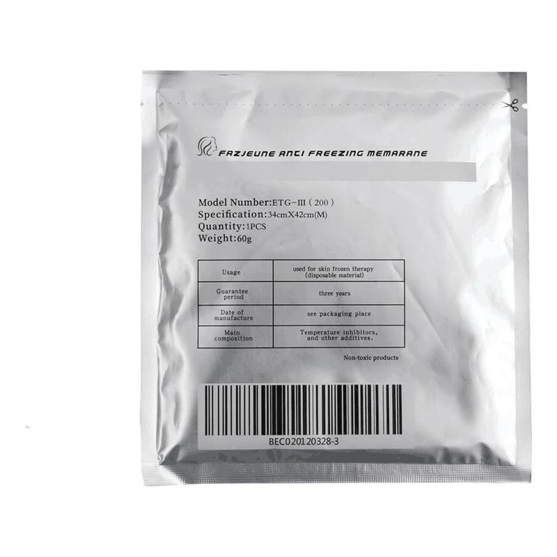 GENERICO - Pack de 10 Membranas Anticongelantes para Criolipólisis