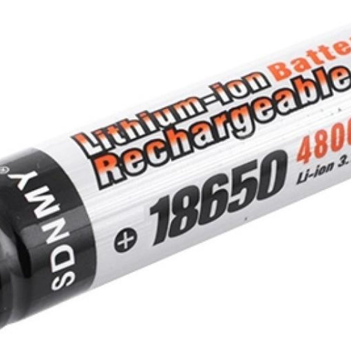 GENERICO - Batería Recargable 18650 de 4800 mAh Ion Litio