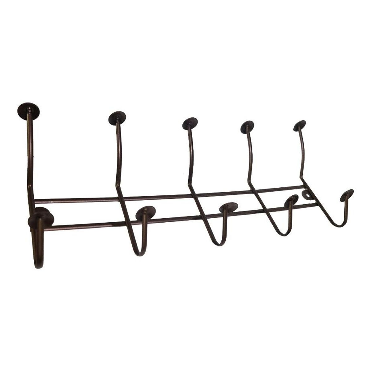 Perchero de Pared de Acero Inoxidable con 5 Ganchos, marca GENERICO - Foto Principal