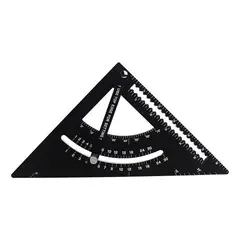 GENERICO - Escuadra Metálica con Transportador de Ángulos Ajustable.