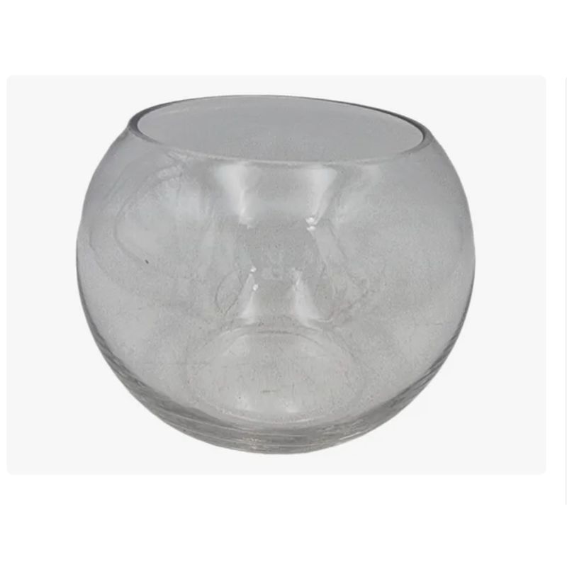 GENERICO - Florero Pecera de Vidrio. 1 Lts