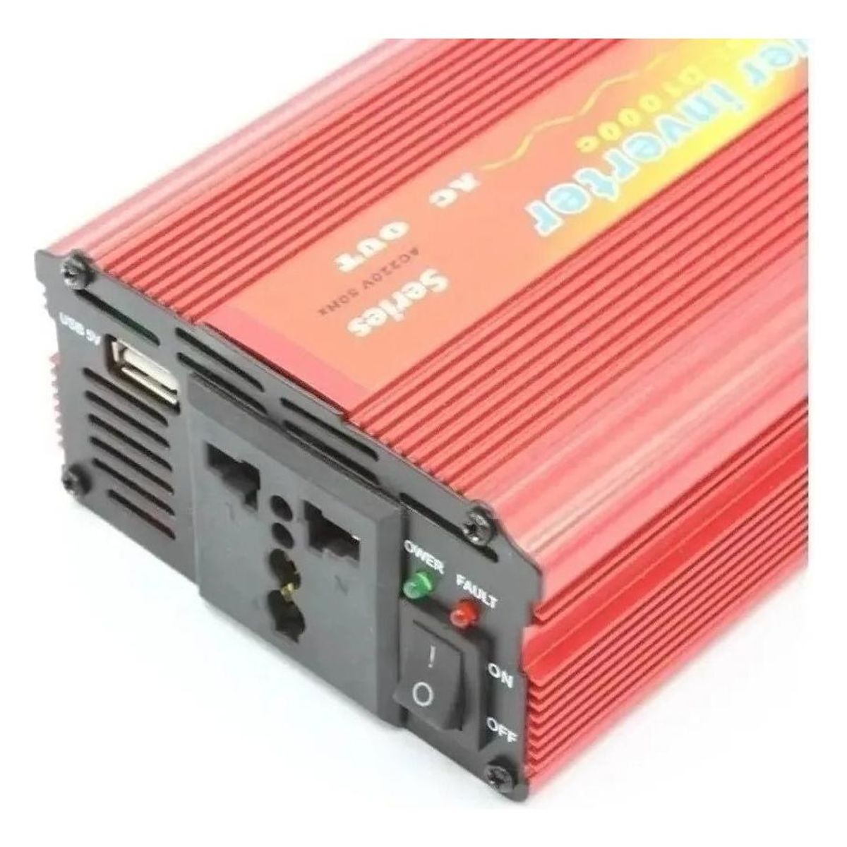 GENERICO - Inversor de Corriente 1000W 12V a 110V para Coche