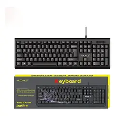 GENERICO - Teclado USB QWERTY Impermeable para Oficina y Hogar