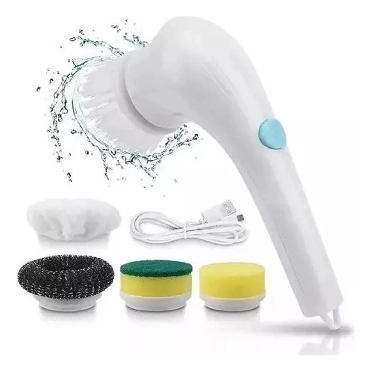 GENERICO - Cepillo Eléctrico 5 en 1 para Limpieza Eficiente