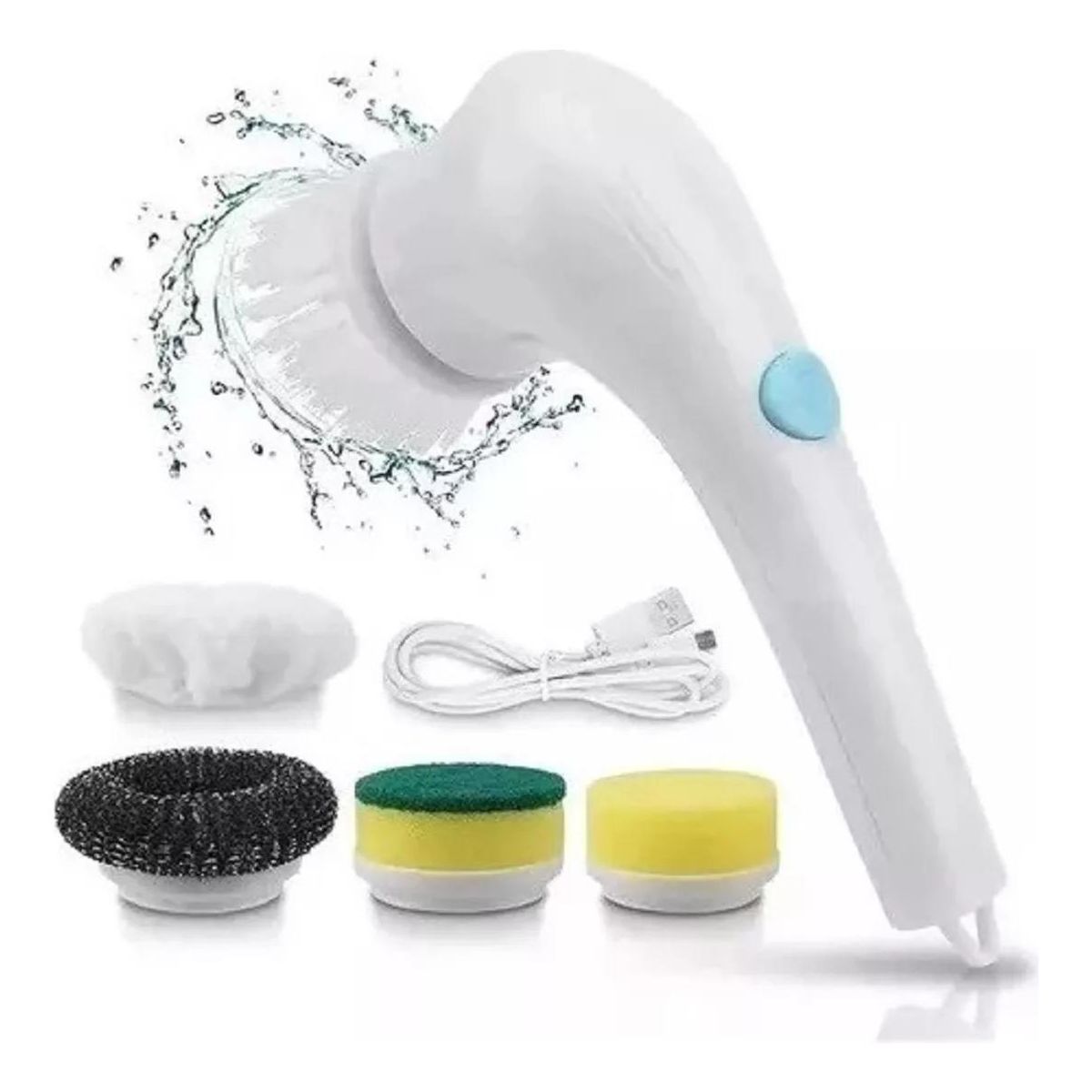 GENERICO - Cepillo Eléctrico 5 en 1 para Limpieza Eficiente