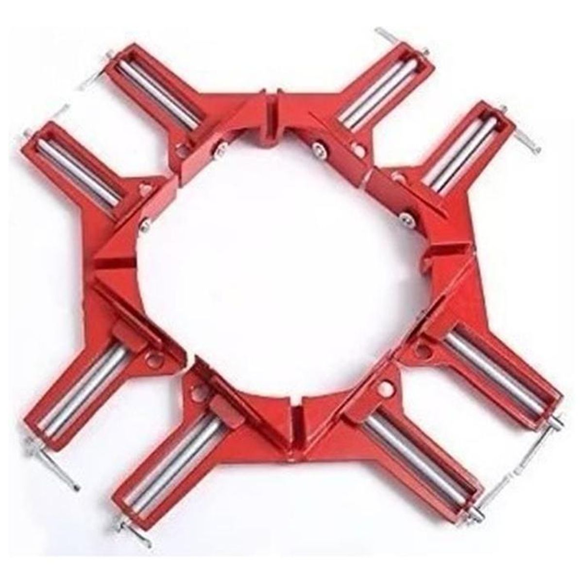 GENERICO - Pack de 8 Prensas Escuadra Esquinera para Uniones a 90°