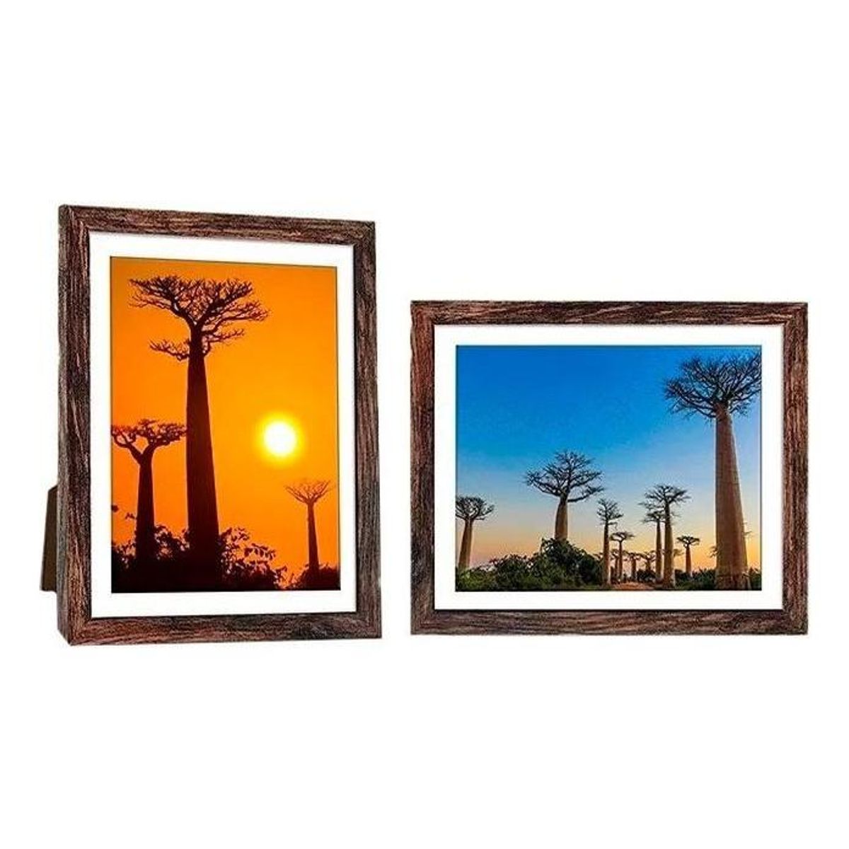 GENERICO - Marco Decorativo para Foto 25x30cm de Madera