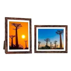 GENERICO - Marco Decorativo para Foto 25x30cm de Madera