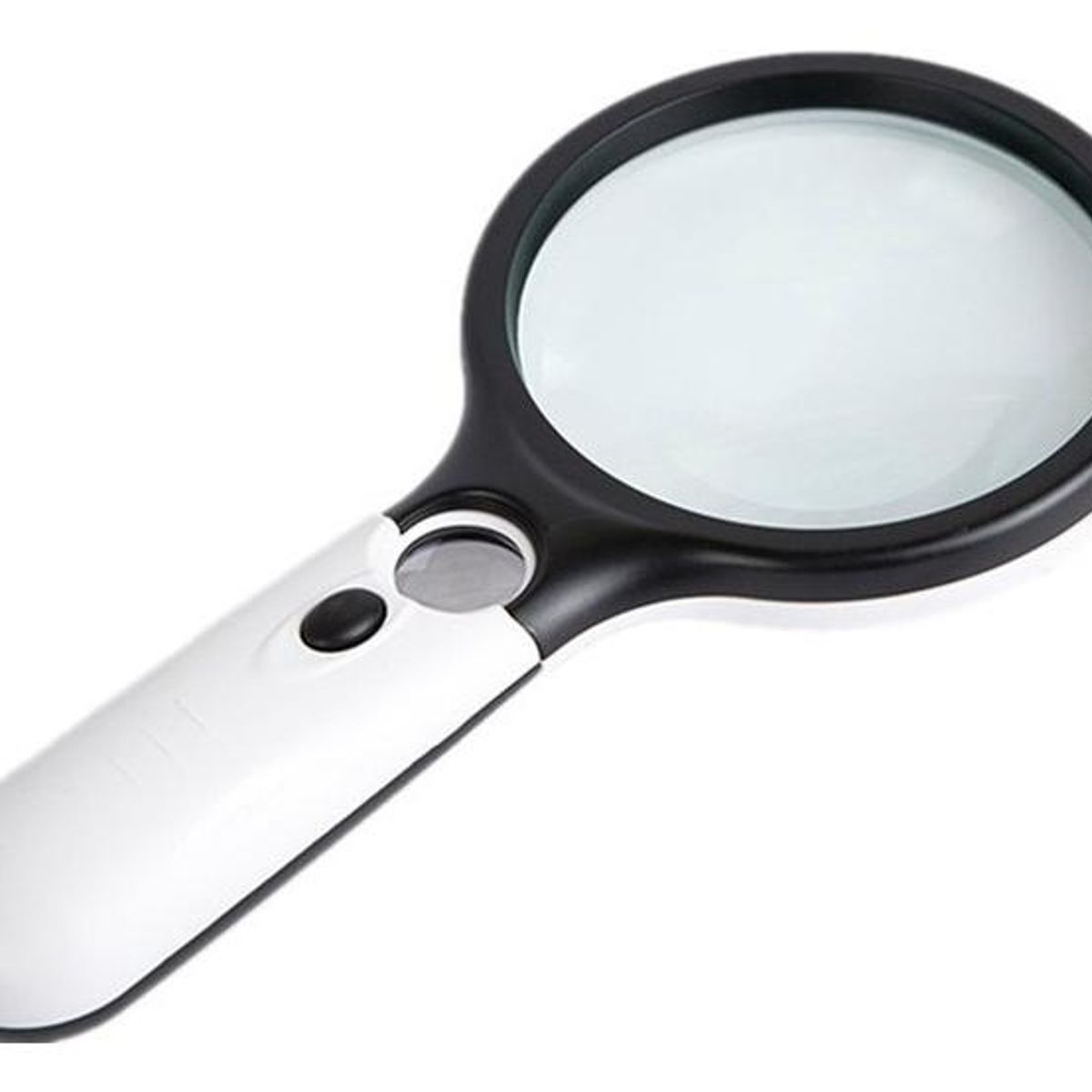 GENERICO - Lupa de Lectura LED Compacta con Doble Lente UV