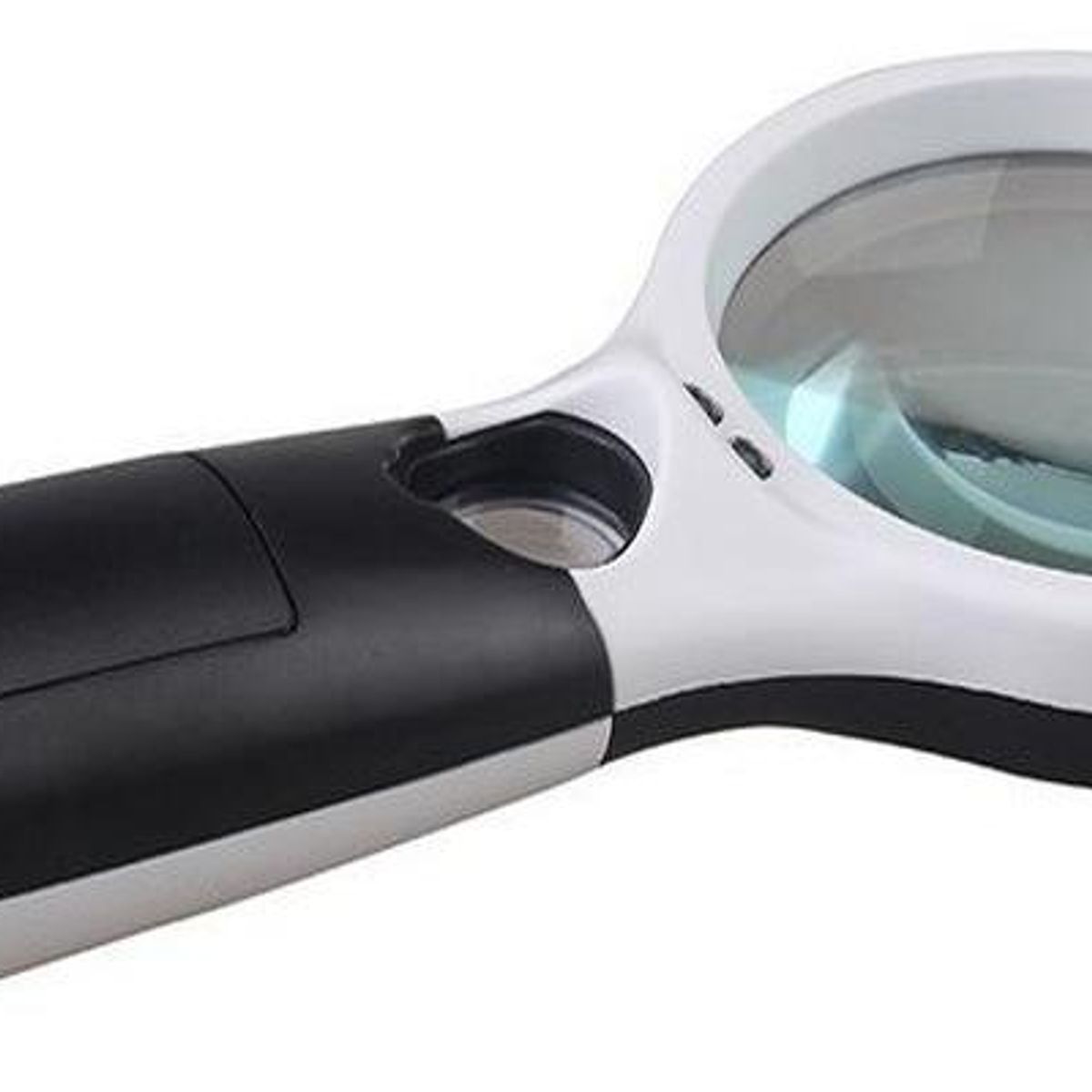 GENERICO - Lupa de Lectura LED Compacta con Doble Lente UV