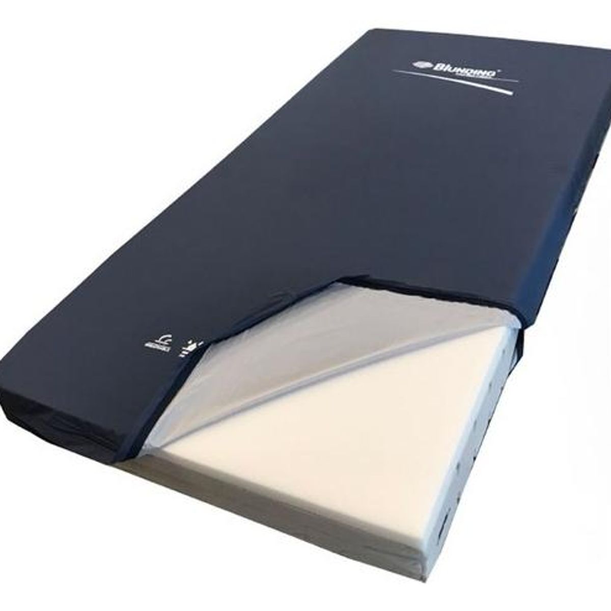 GENERICO - Colchón Viscoelástico Antiescaras 200x90x14 cm con Protector