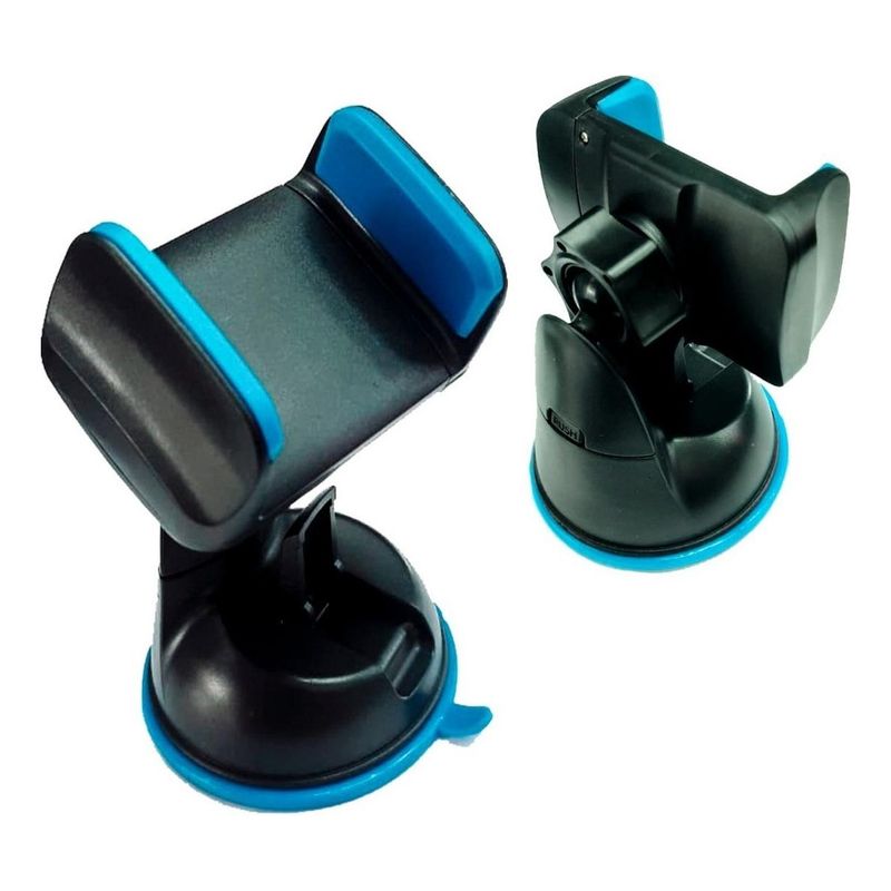 GENERICO - Soporte Celular Auto de Silicona con Ventosa Ajustable 360º