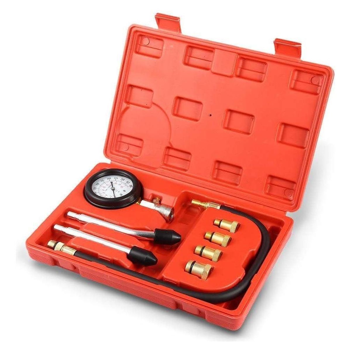 GENERICO - Kit de Medición de Presión de Combustible 8 Piezas