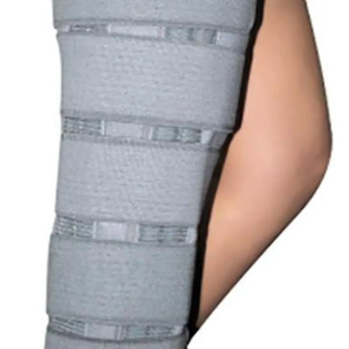 GENERICO - Inmovilizador de Rodilla Largo Universal con Soporte Ajustable.-