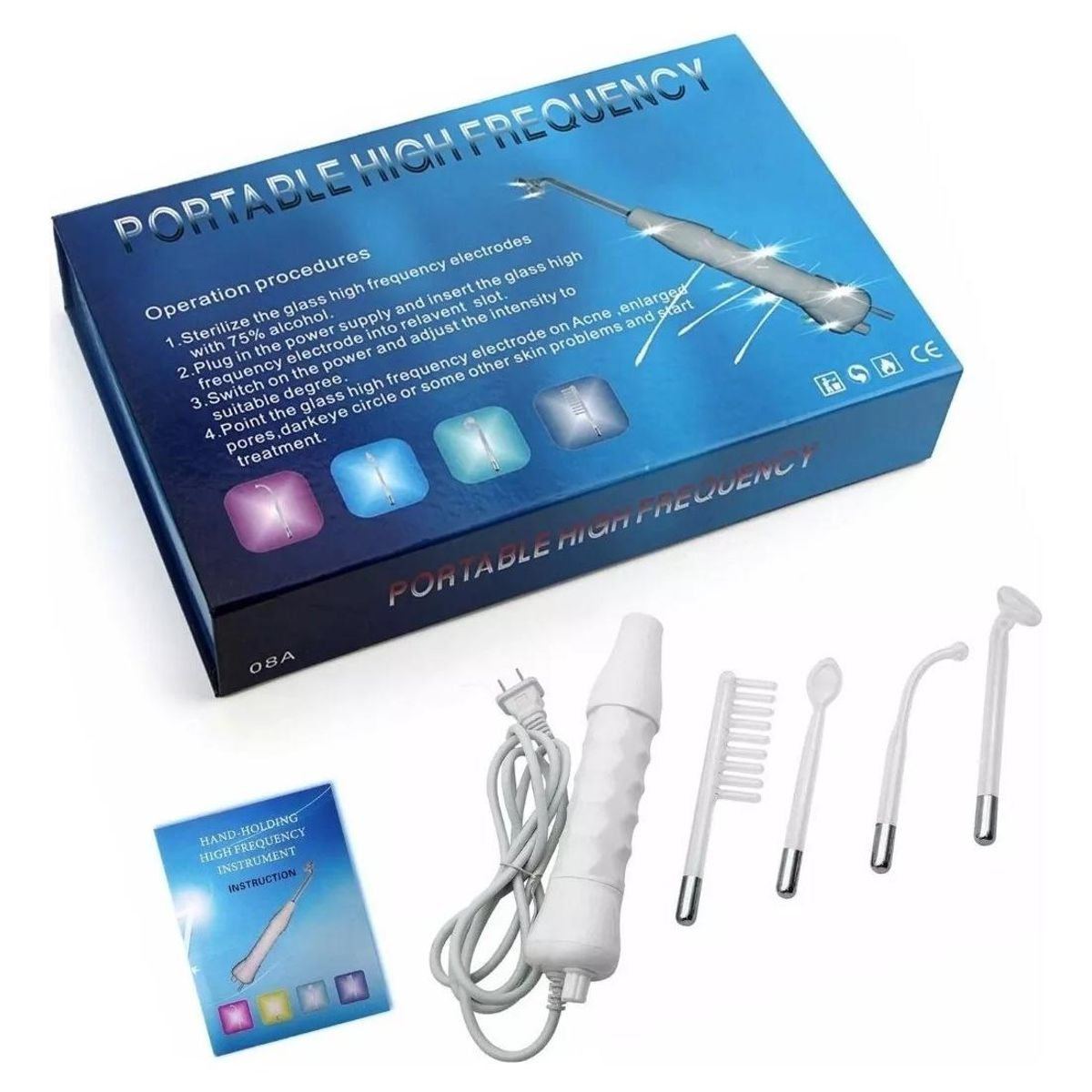 GENERICO - Máquina de Terapia Facial y Corporal de Alta Frecuencia