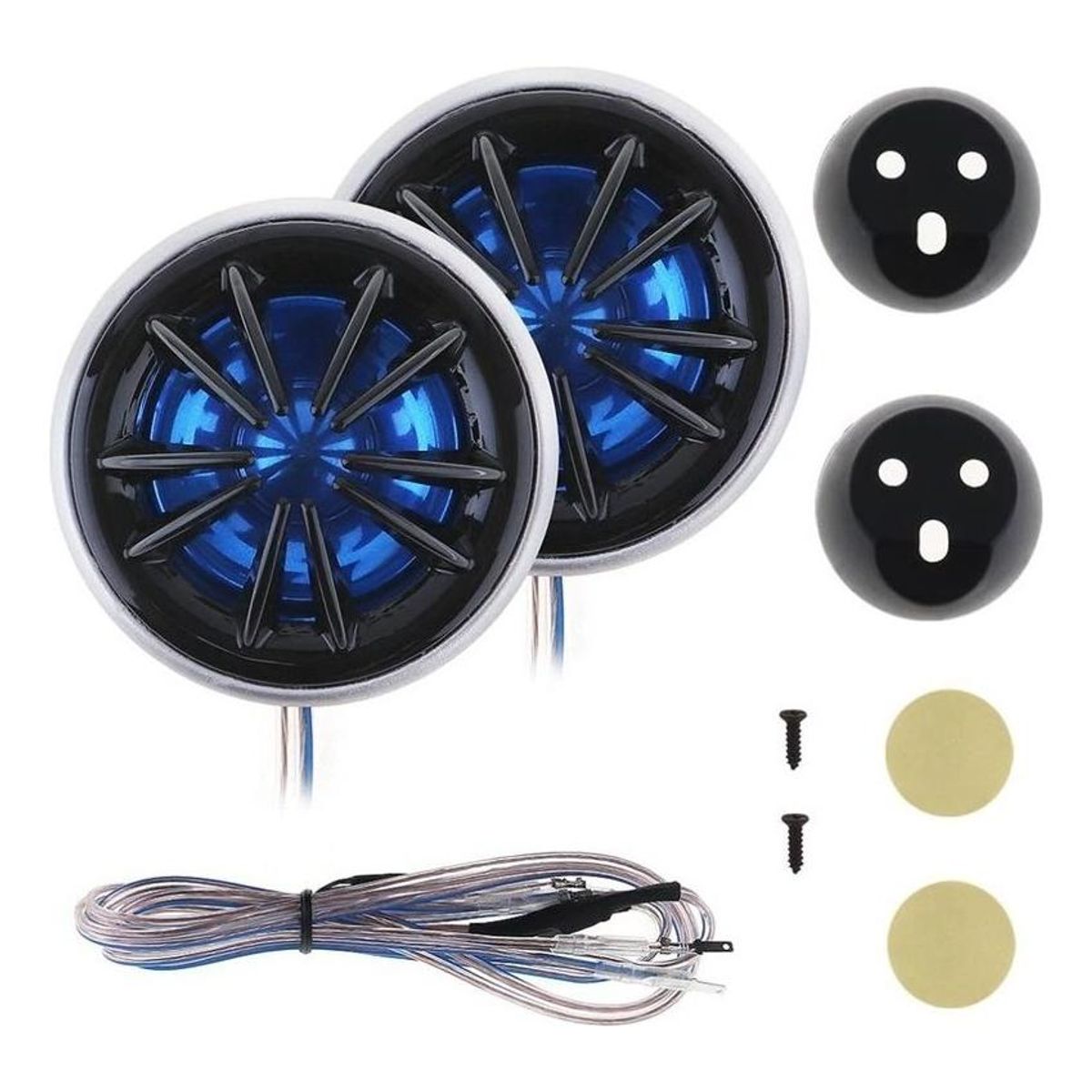 GENERICO - Kit de Tweeters de Sonido de 150W para Vehículos Compactos