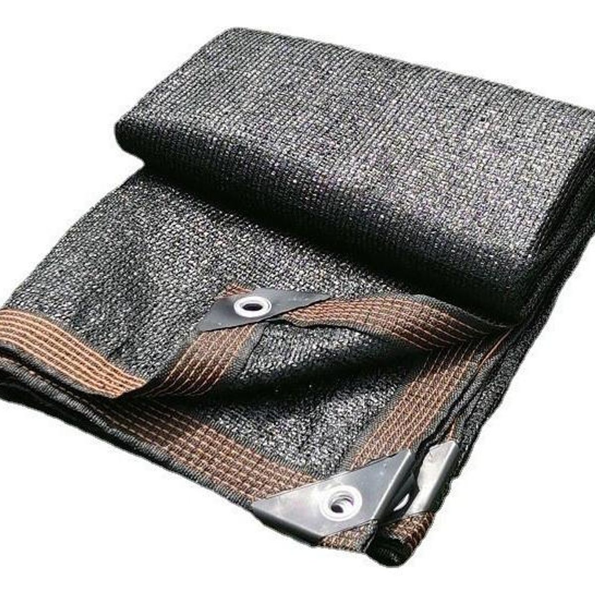 GENERICO - Carpa Parasol de Malla Sombra Negra 4x5 metros