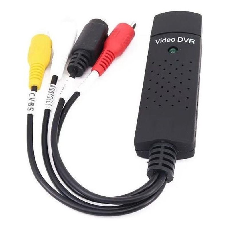 GENERICO - Capturadora USB de Audio y Video de VHS a PC
