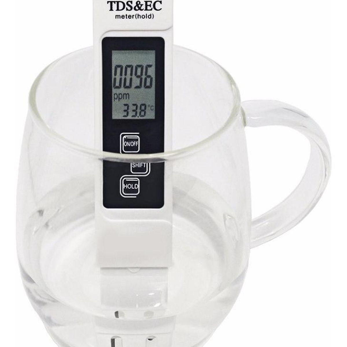 GENERICO - Medidor Digital 3 en 1 para Agua Temperatura y TDS