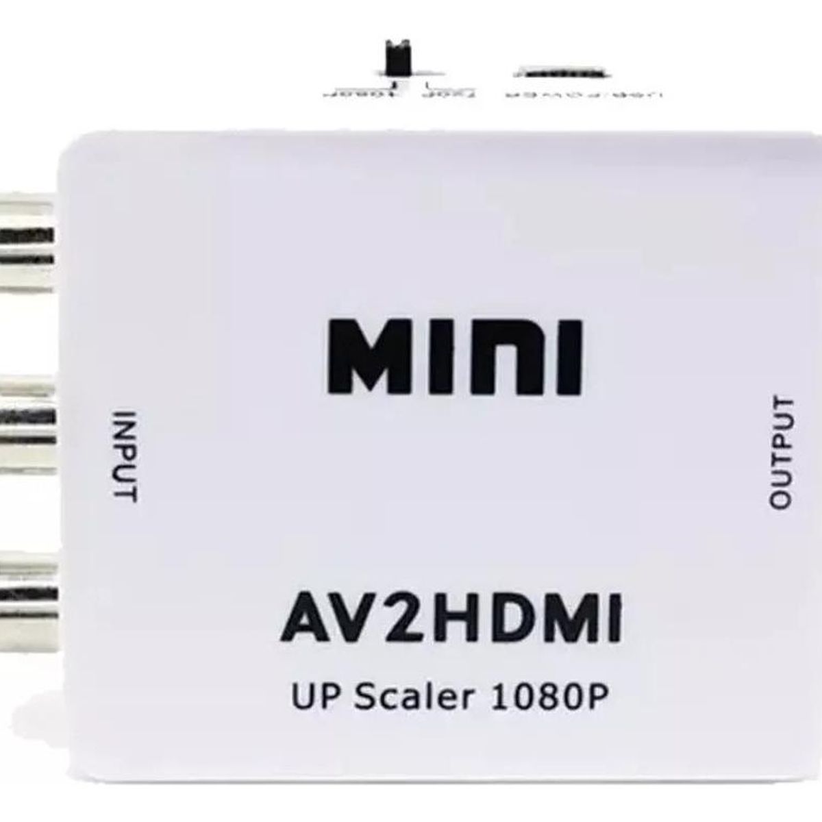 GENERICO - Adaptador de Video RCA a HDMI Digital con Alimentación USB