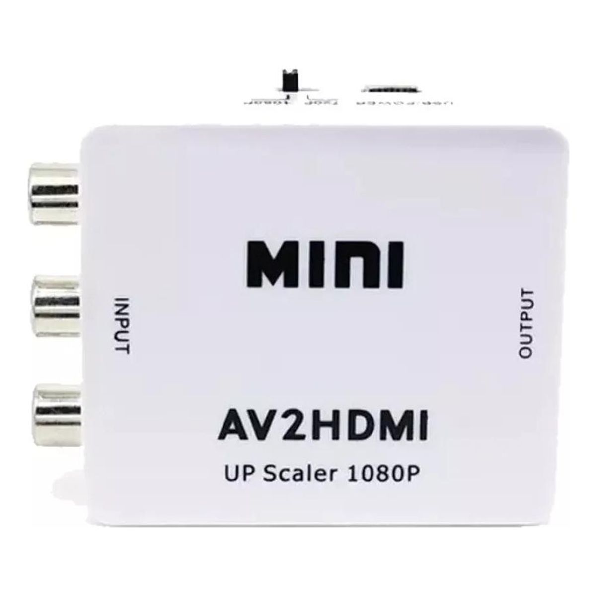 GENERICO - Adaptador de Video RCA a HDMI Digital con Alimentación USB