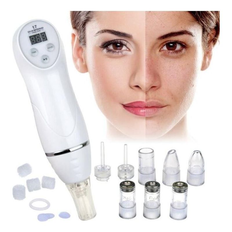 GENERICO - Máquina de Microdermoabrasión Facial con Cabezales de Diamante
