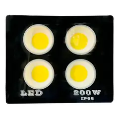 GENERICO - Foco LED Ultrafino 200W IP66 de Alta Eficiencia y Brillo