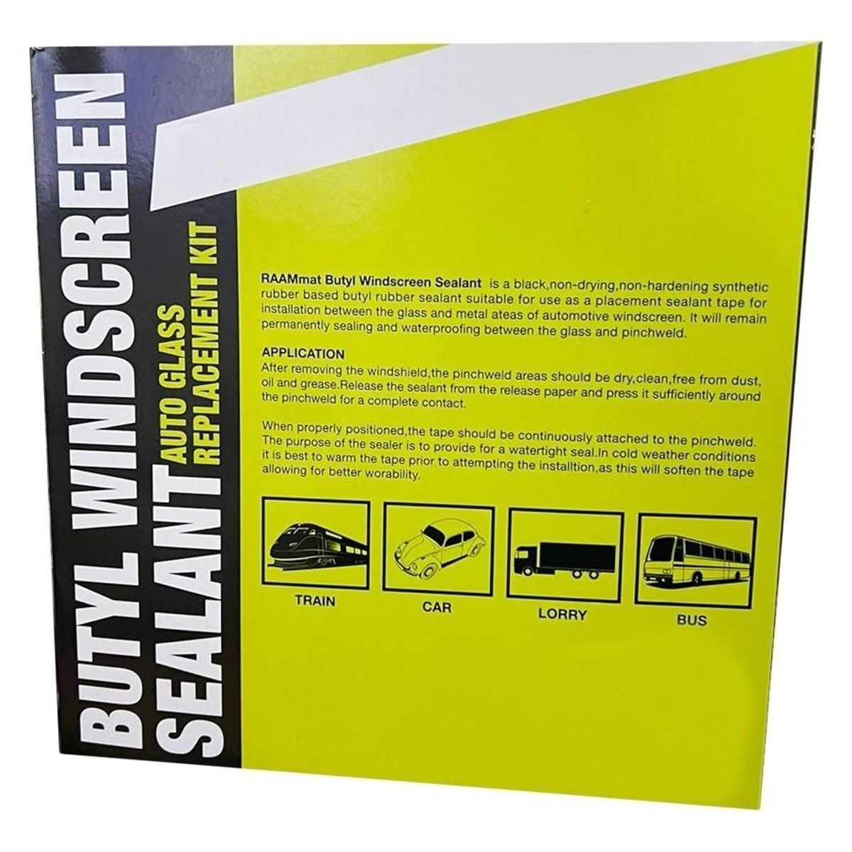 GENERICO - Sellador de Goma Butilo para Faros LED 4m