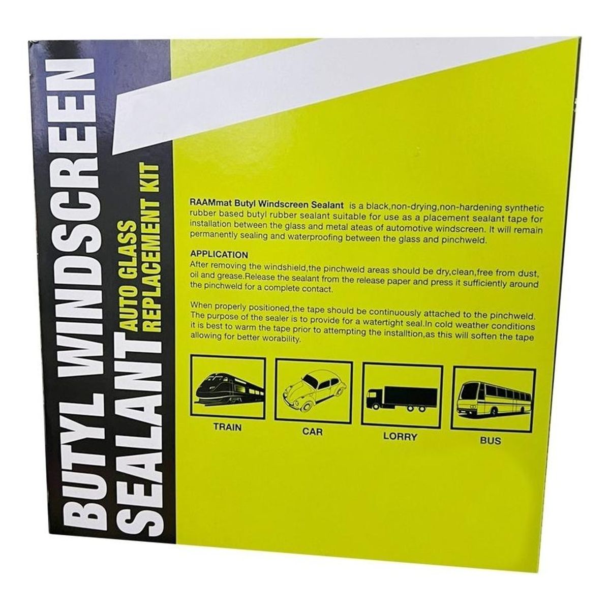 GENERICO - Sellador de Goma Butilo para Faros LED 4m