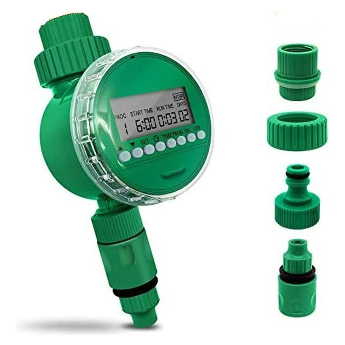 GENERICO - Temporizador de Riego Automático Digital LCD Verde