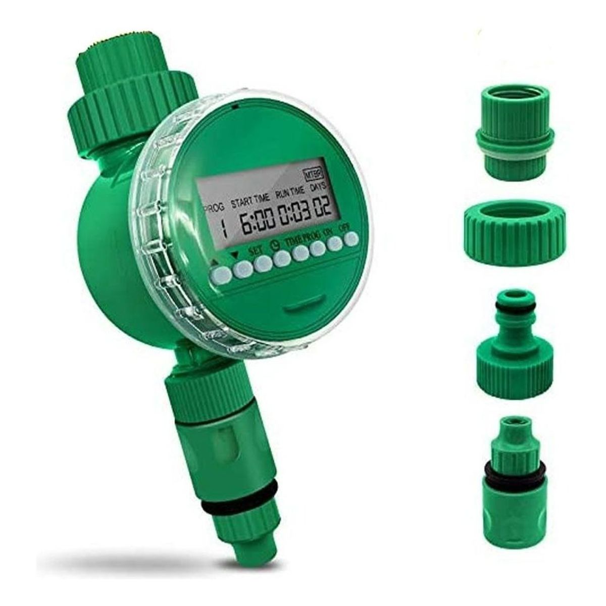GENERICO - Temporizador de Riego Automático Digital LCD Verde