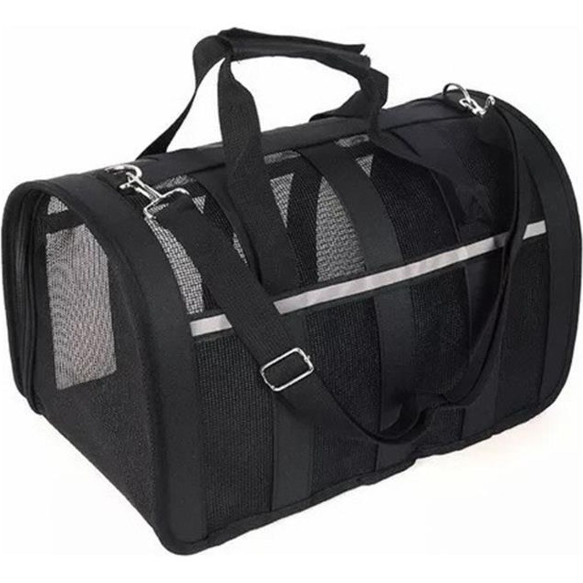 GENERICO - Bolso Transportador de Mascotas Mediano con Ventilación.