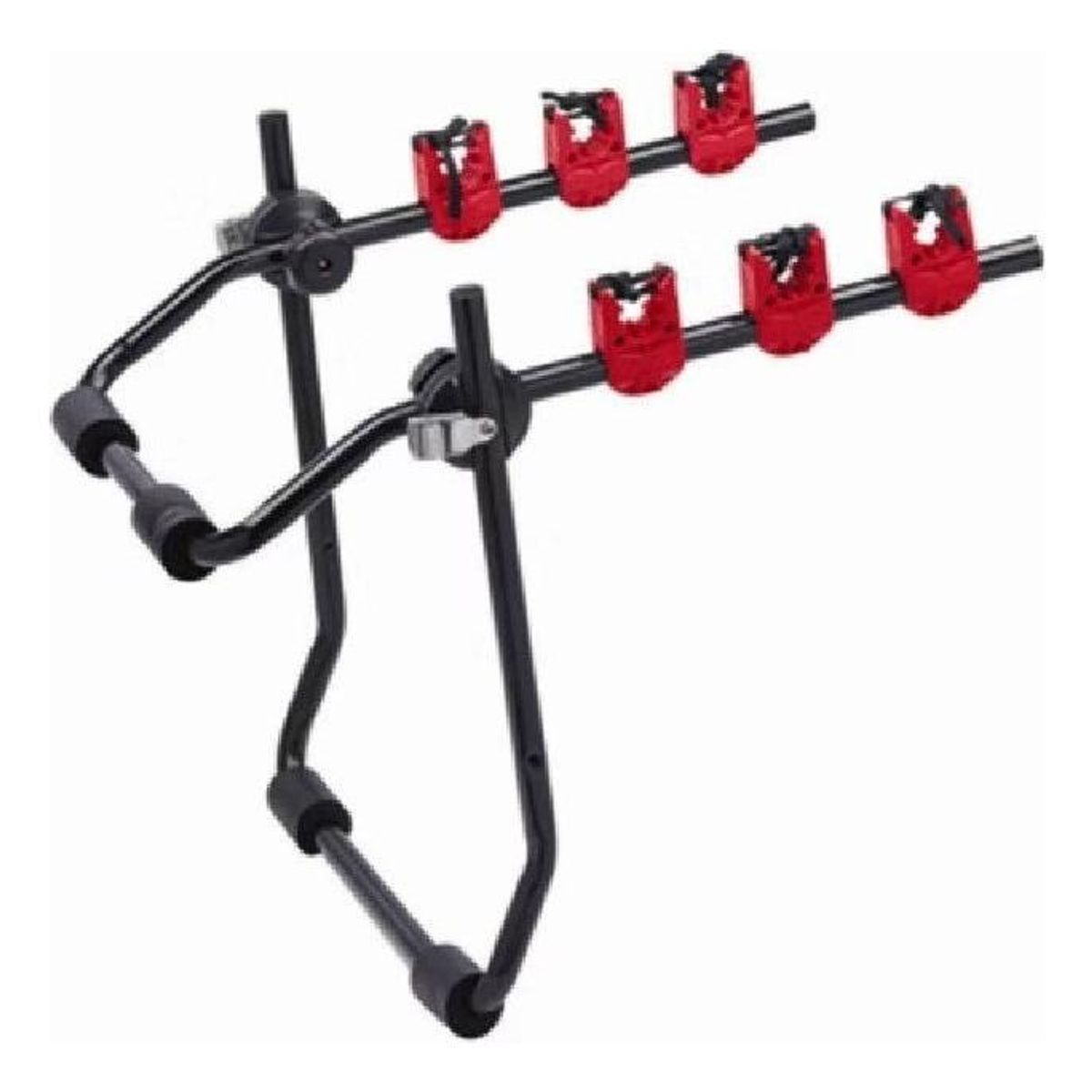 GENERICO - Portabicicletas Rack Soporte para 3 Bicicletas Hatchback