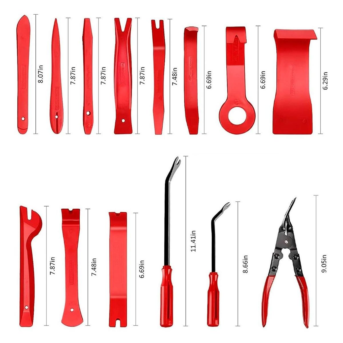 GENERICO - Kit de Herramientas de Desmontaje de Audio para Auto - 38 Piezas
