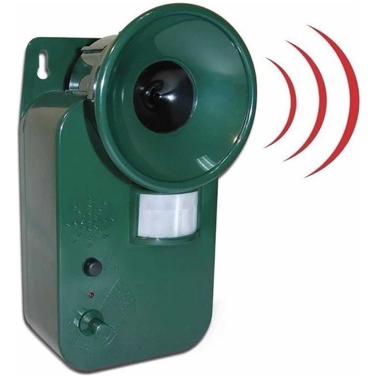 GENERICO - Repelente Ultrasonico con Sensor de Movimiento 8 Metros