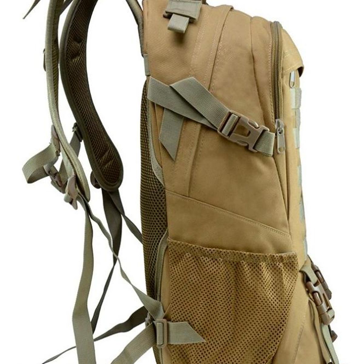 GENERICO - Mochila Táctica Militar Impermeable con Sistema Molle