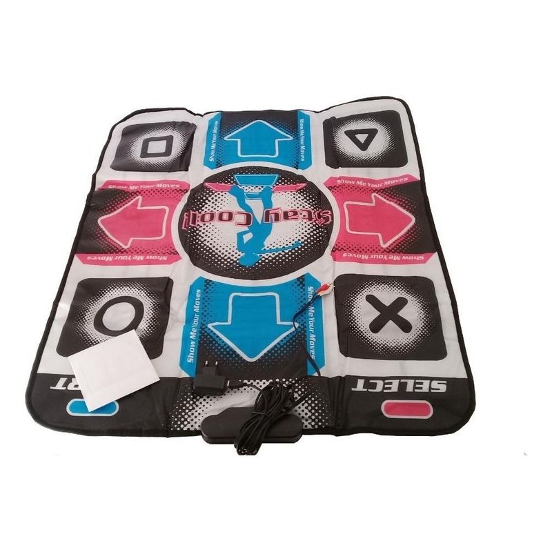 GENERICO - Alfombra de Baile Plegable con Conexiones RCA y USB