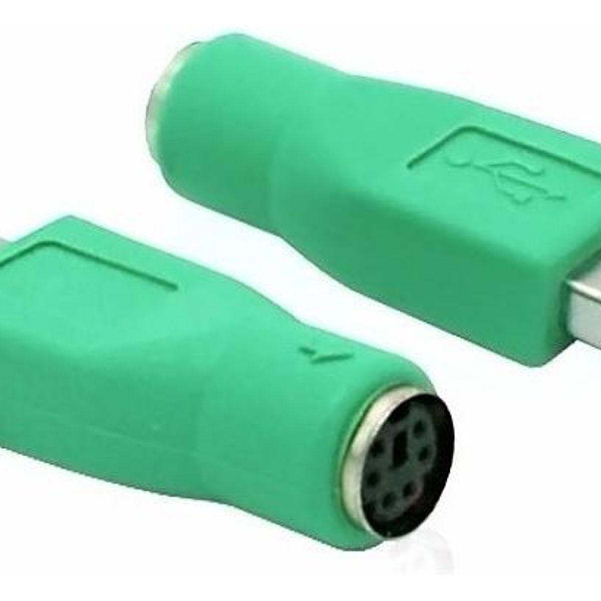GENERICO - Adaptador USB 20 a PS2 para Teclados y Ratones