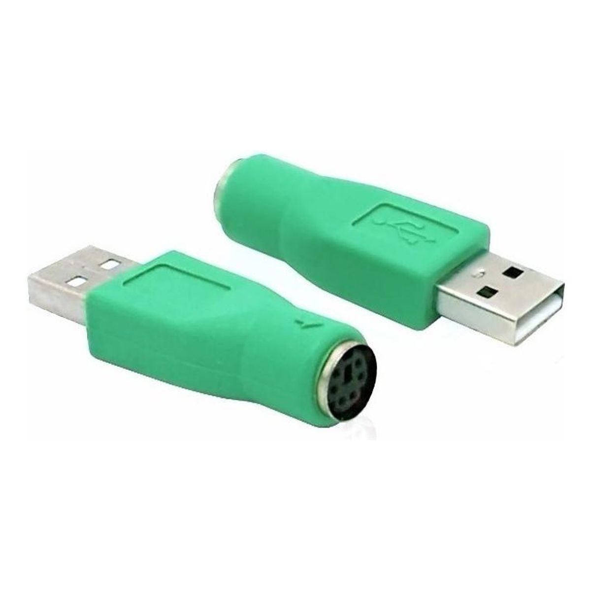 GENERICO - Adaptador USB 20 a PS2 para Teclados y Ratones
