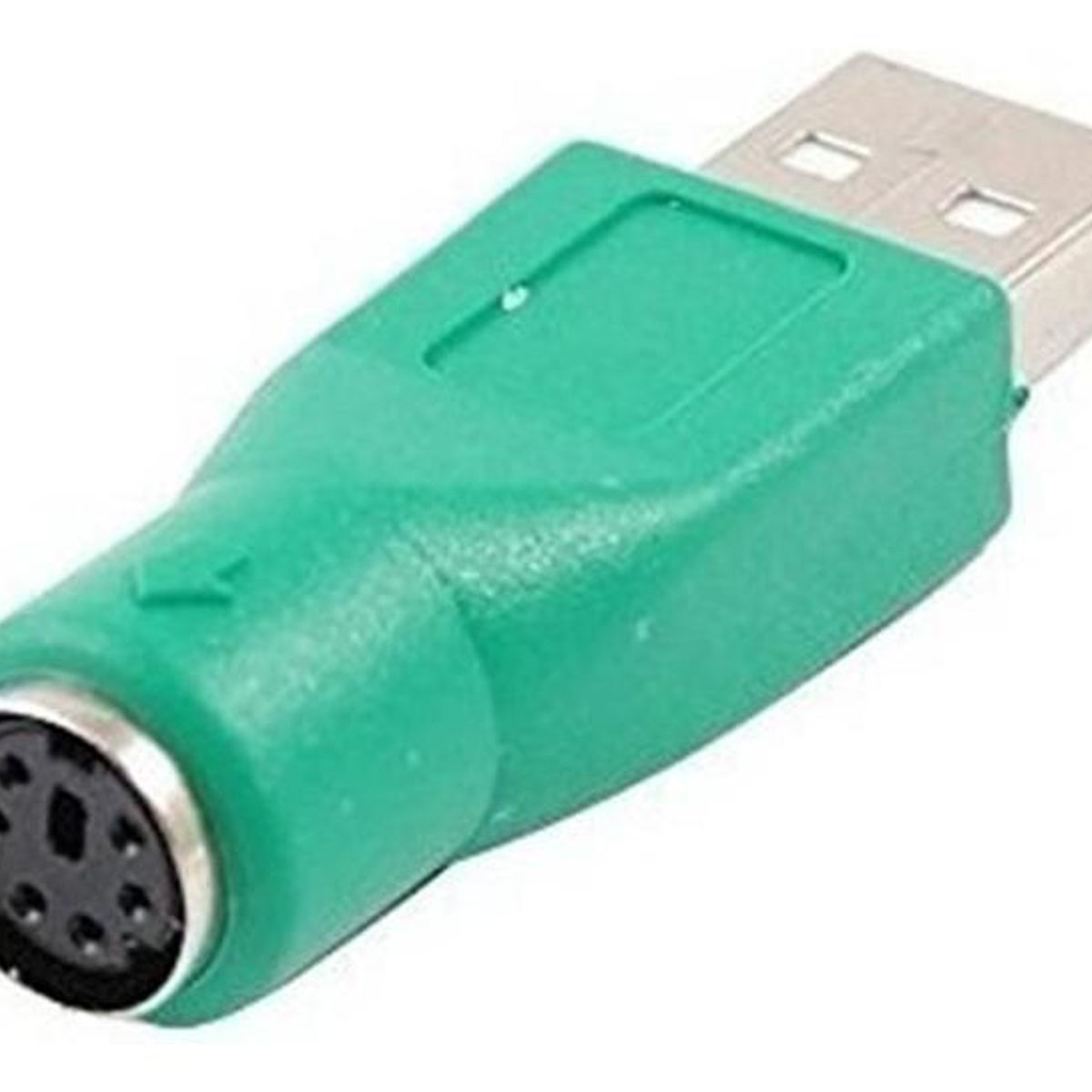 GENERICO - Adaptador USB 20 a PS2 para Teclados y Ratones