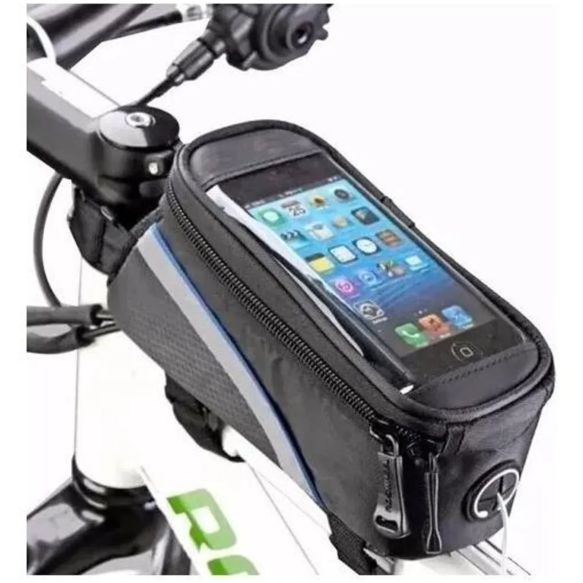 GENERICO - Bolso Portacelular Resistente para Bicicleta - Pack X3