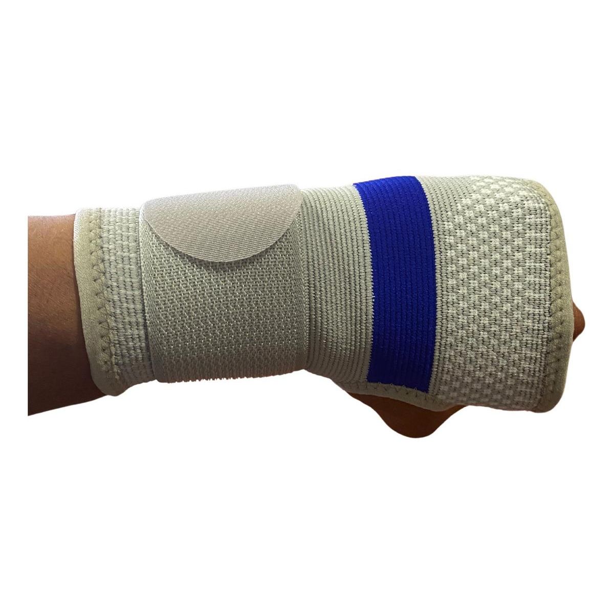 GENERICO - Muñequera Elasticada con Banda de Compresión Ajustable