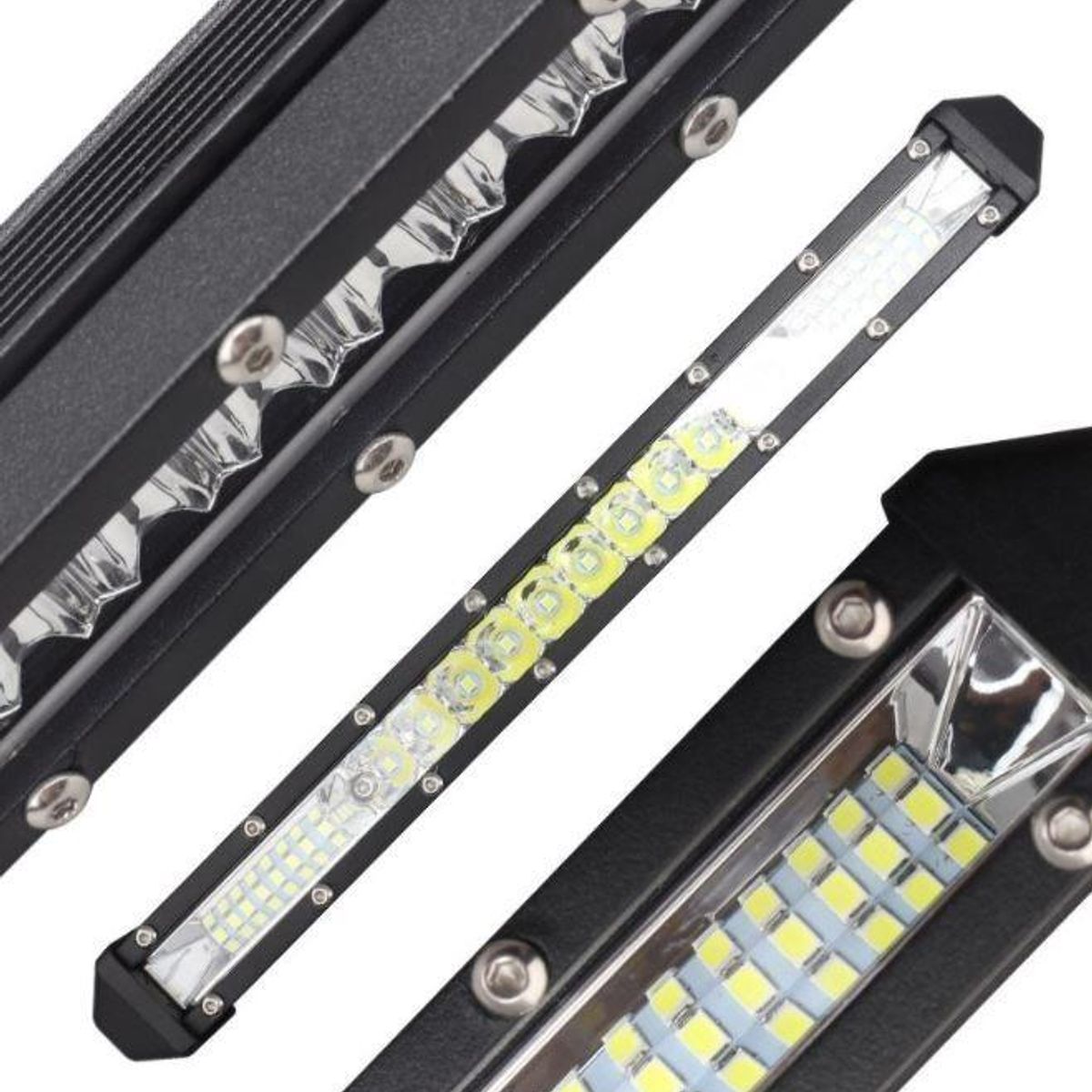 GENERICO - Barra LED 11 Pulgadas Ultrafina 78W IP67