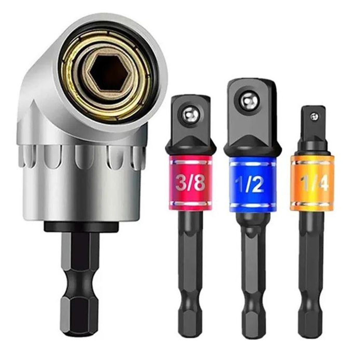 GENERICO - Kit de Brocas y Extensiones para Destornilladores y Taladros