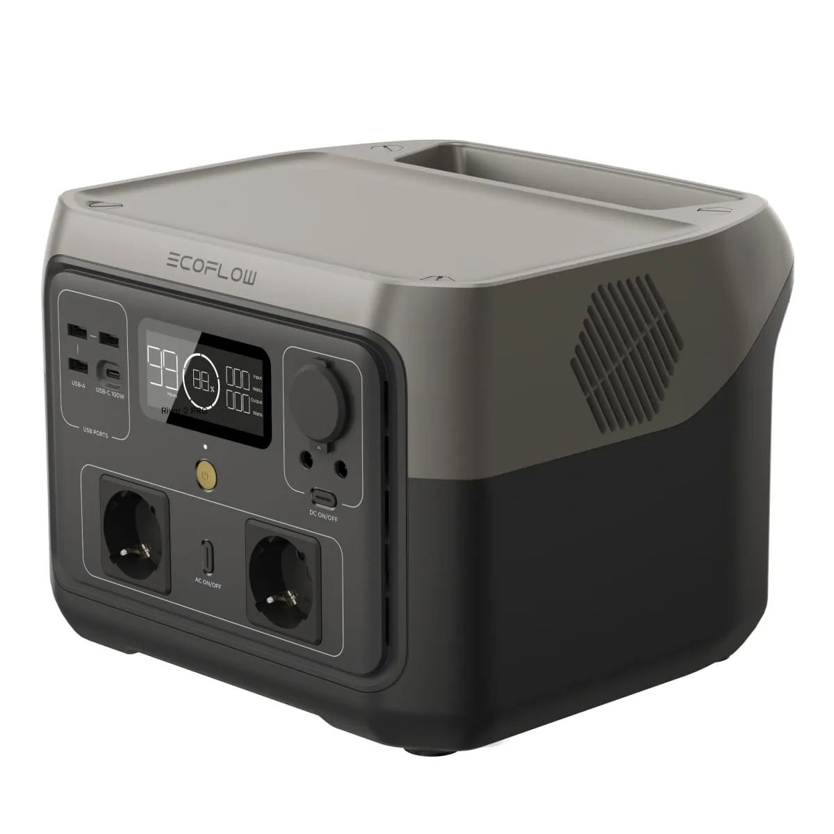 ECOFLOW - EcoFlow Generador River 2 Max 512Wh + Linterna