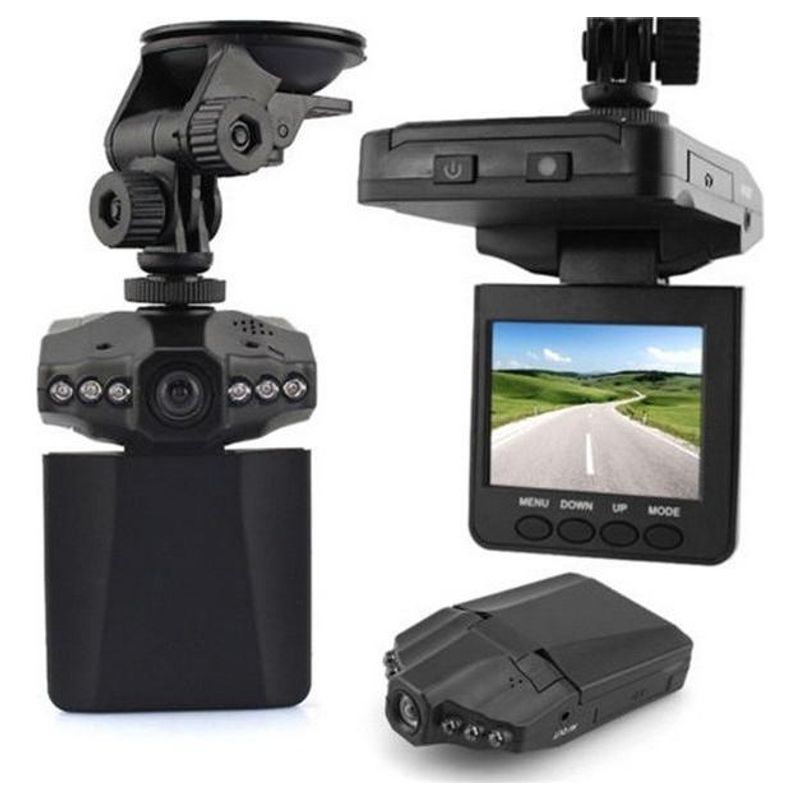 GENERICO - Pack de 2 Cámaras de Seguridad Auto HD LCD