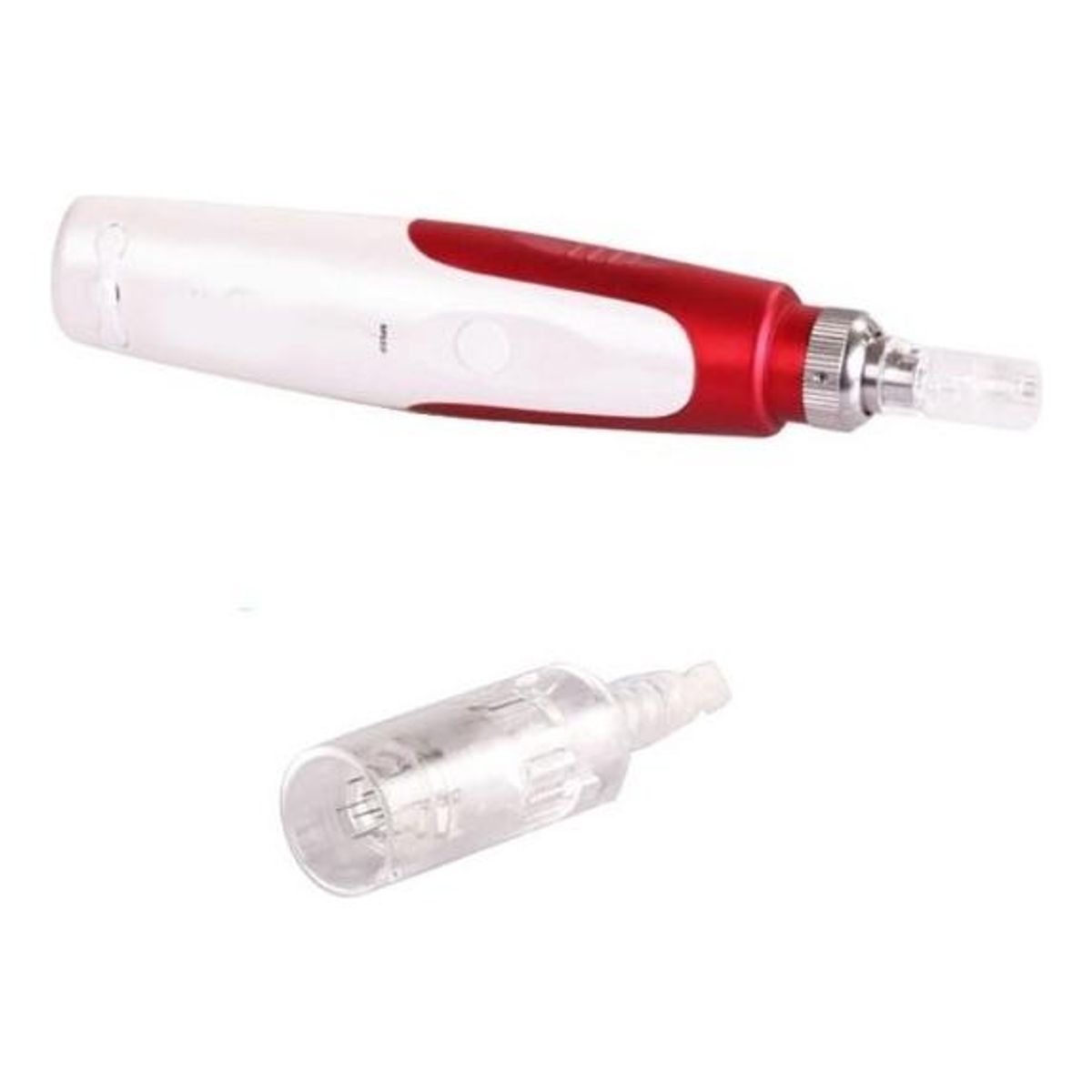 GENERICO - Dermapen de Microagujas con Repuestos y 5 Niveles de Velocidad