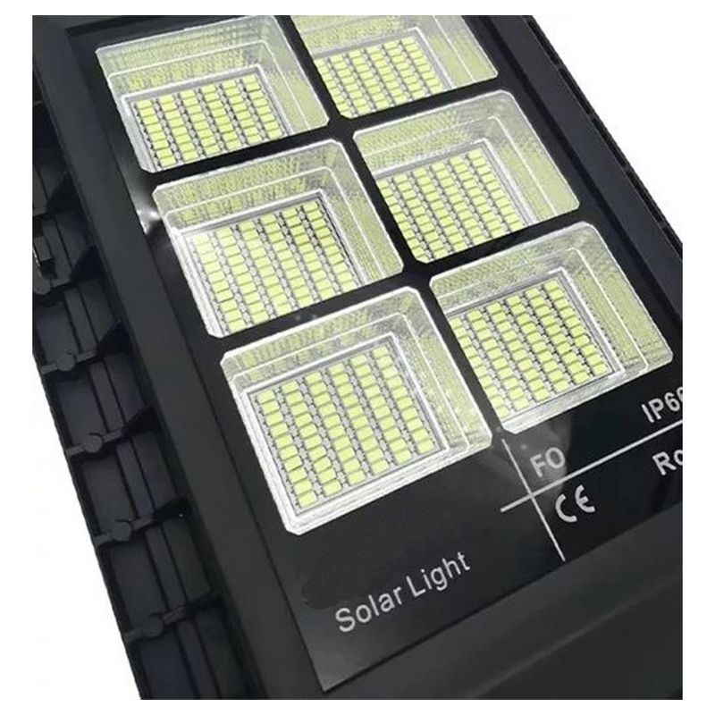 GENERICO - Foco LED Solar 90W Exterior con Sensor y Control Remoto
